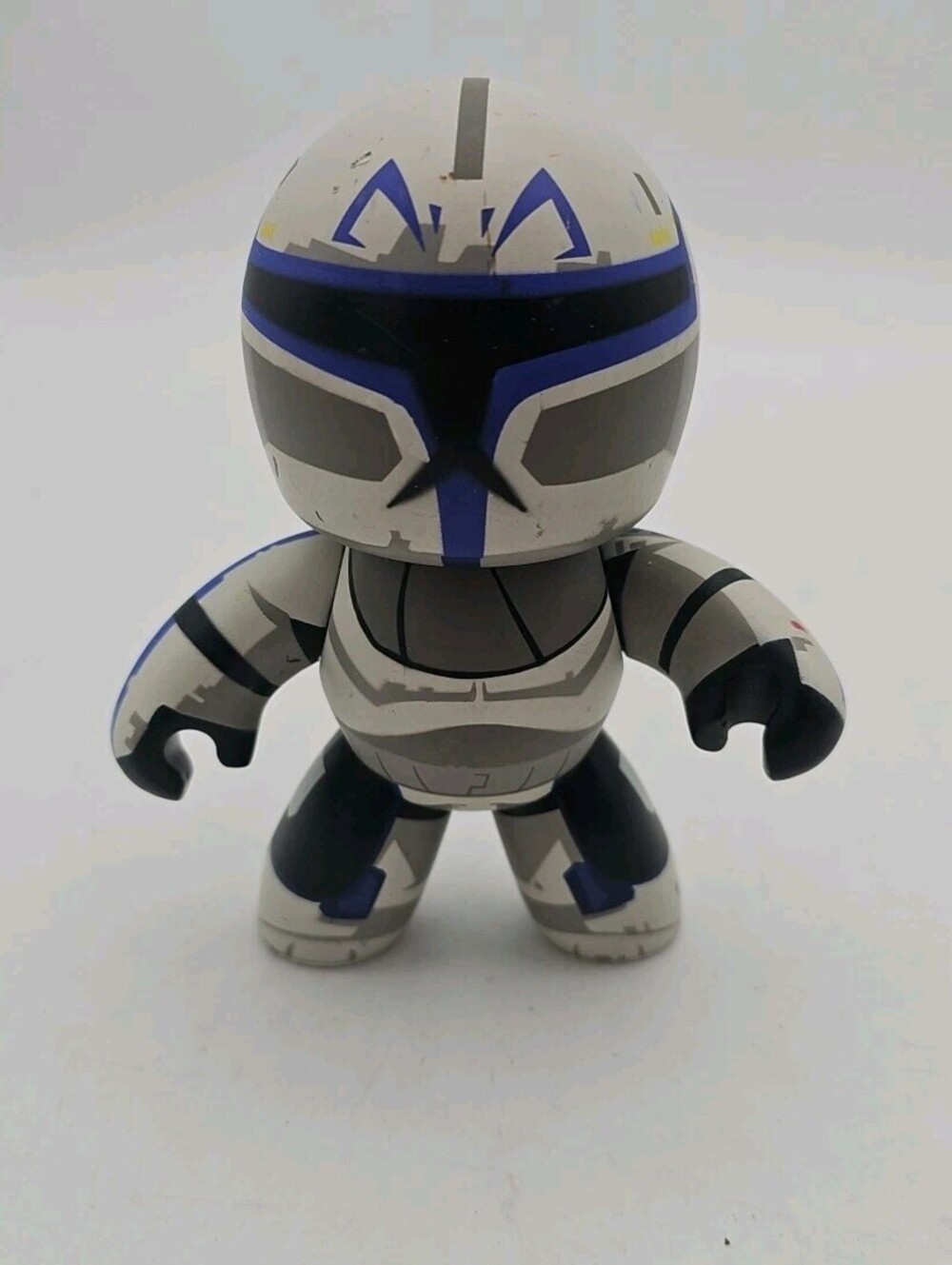 Star Wars Mighty Muggs Captain Rex Figure Missing Ft Pad Look